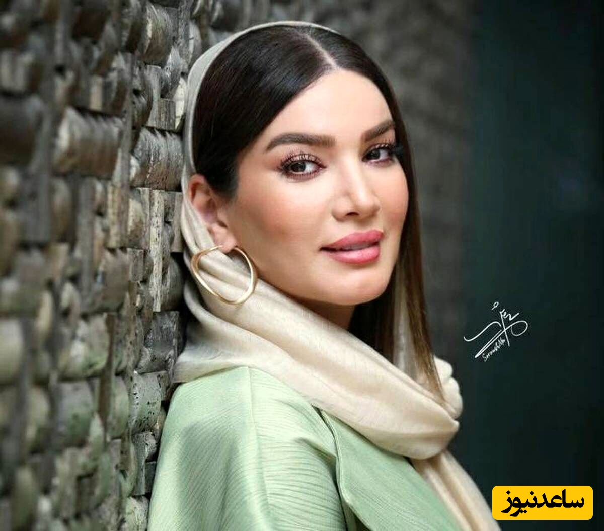 استایل سفید و بهاری متین ستوده چه دلبری میکنه!