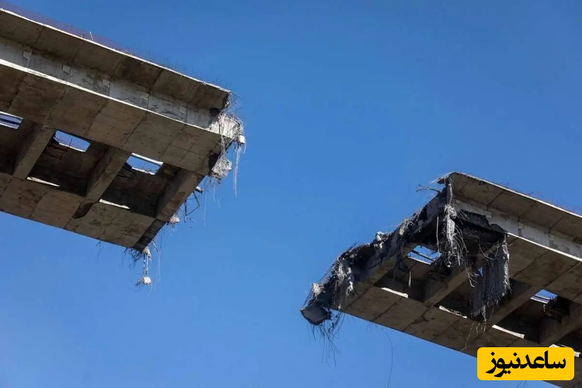 تصاویر؛ پل B1 کرج بعد از حمله آمریکا