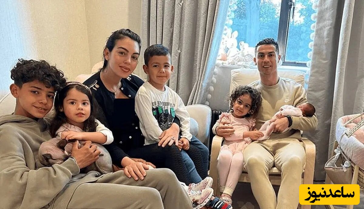 (عکس) جشن تولد ساده کریستیانو رونالدو در کنار جورجینا و فرزندانش / خبری از لاکچری بازی نیست!