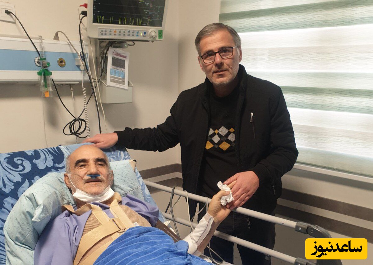 عیادت خبرنگار تبریزی  از خبرنگار پیشکسوت تبریزی