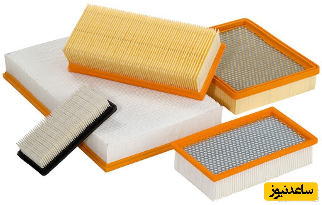 آشنایی با انواع فیلترهای هوا و بهترین زمان تعویض آن