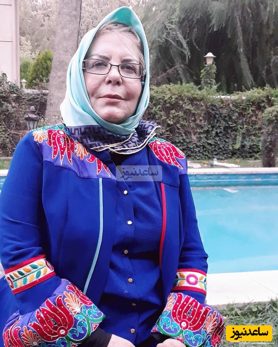 بازی کودکانه پوراندخت مهیمن و نوه اش