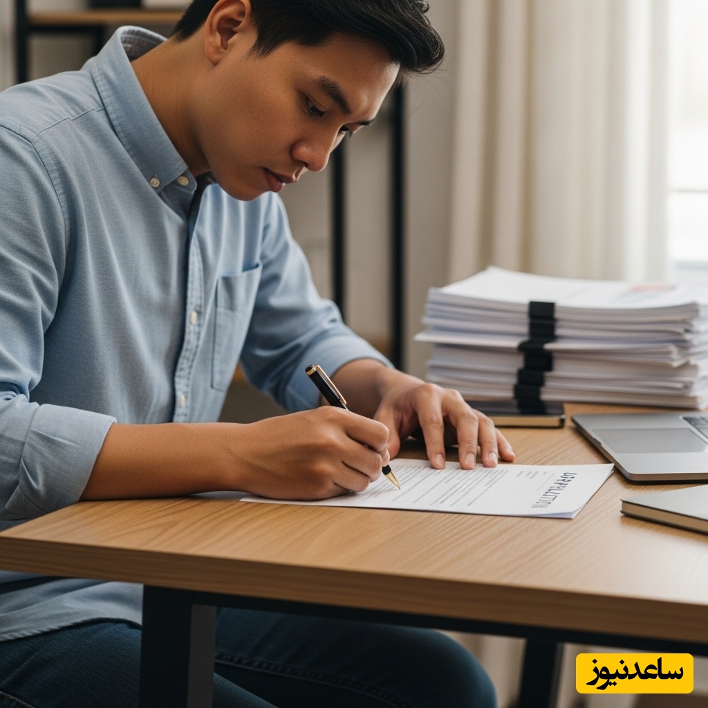 نامه درخواست کار