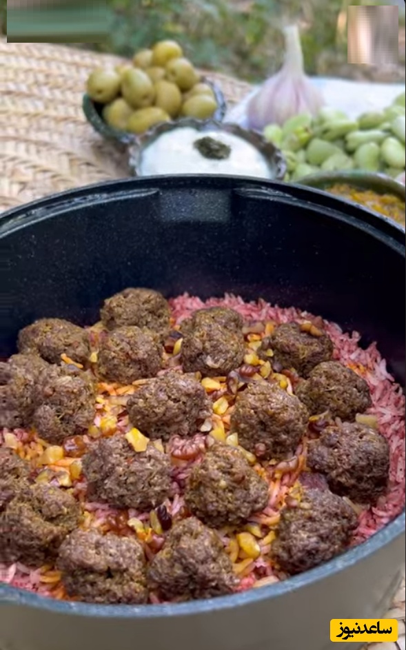 طرز تهیه سماق پلو با کباب خانگی؛ غذای سنتی لذیذ ولی فراموش شده ایرانی/ از اون عطر و طعم هایی که تا عمر داری فراموش نمیکنی👌