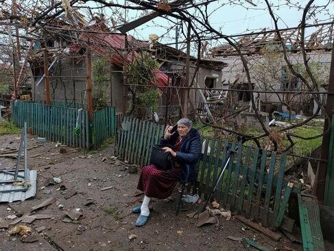 یک خانه آسیب دیده از جنگ در شهر میکولایف اوکراین/ رویترز