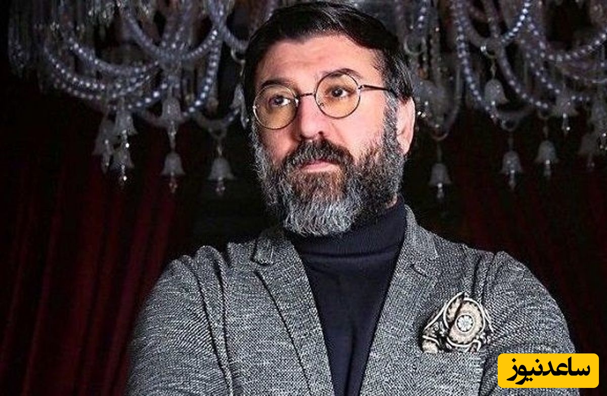 نقاشی زیبا از مرحوم انصاریان و مادرش/ مرد نازنینی بود روحشون شاد