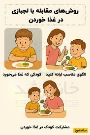 چگونه لجبازی کودک بدغذا را متوقف کنیم؟/