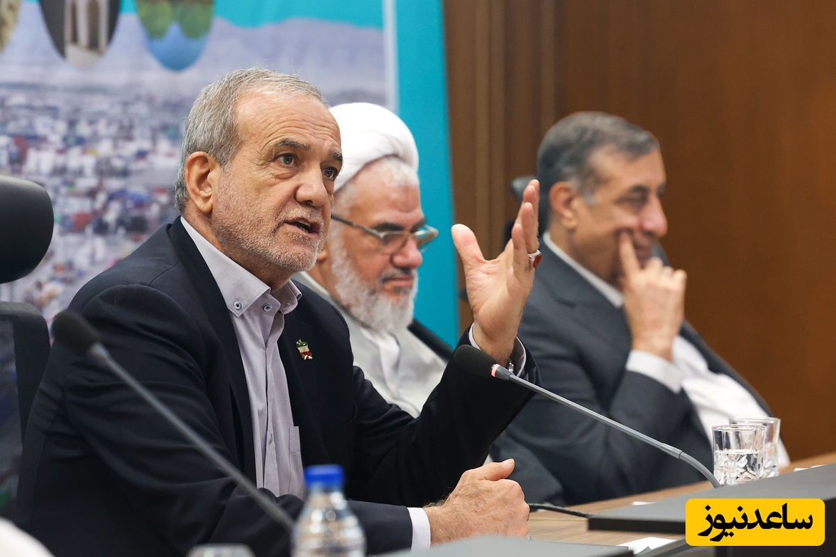 (ویدیو) صحبت‌های جالب دکتر پزشکیان:‌ می‌دونی چرا؟ / این‌ اروپایی‌ها مارو میترسونن چون زندگیمونو وصل کردیم به...