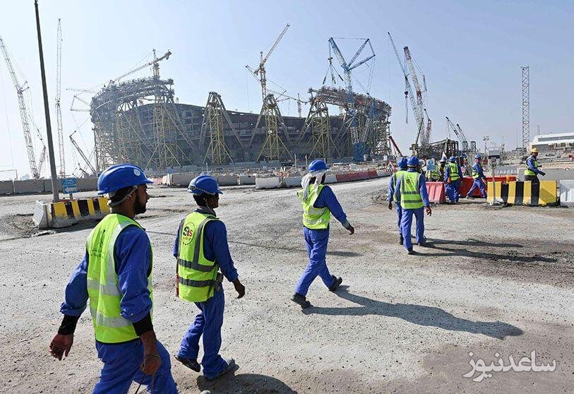کارگر بیچاره ای که بخاطر پیگیری دستمزدش زندانی شد/ وعده های مقامات قطری پوچ بود