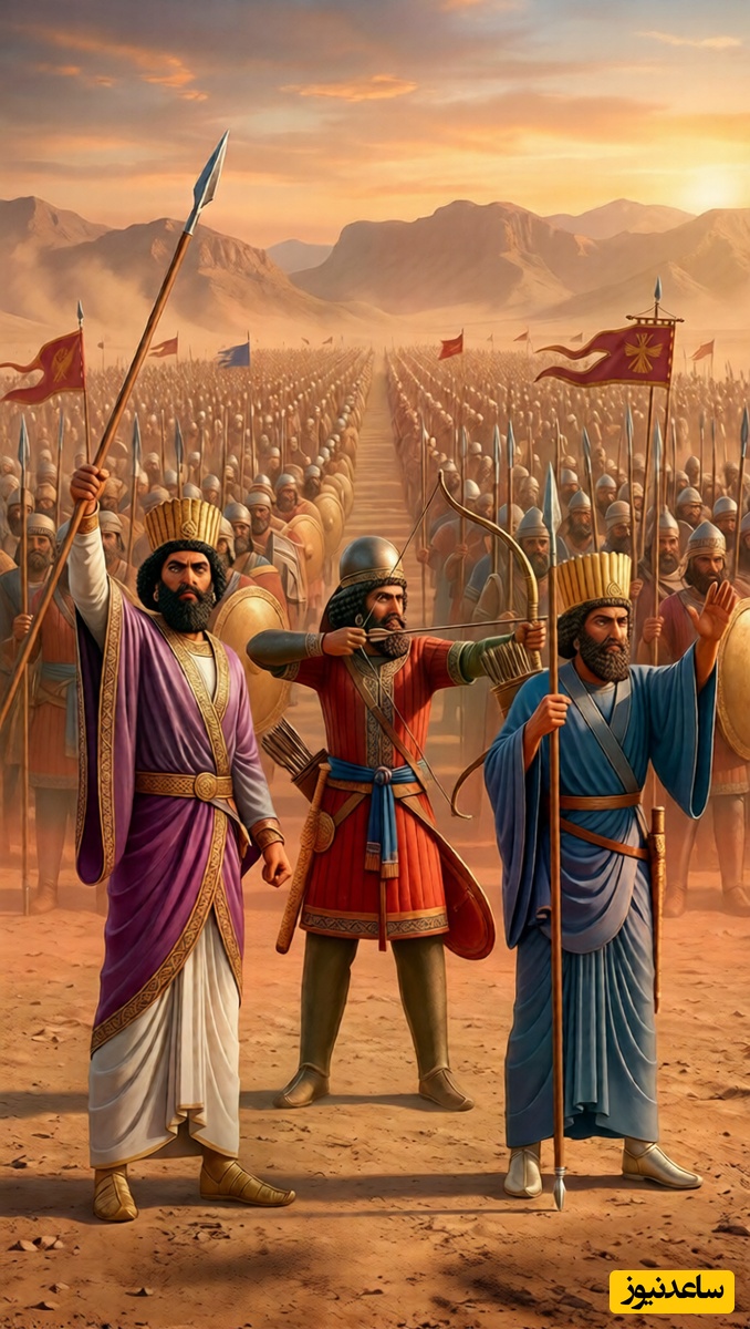 (ویدیو) بازتاب شکوه تخت‌جمشید/ بازآفرینی نقوش سربازان با دقت و تمرکز بر جزئیات تاریخی و ظرافت‌های هنری✨