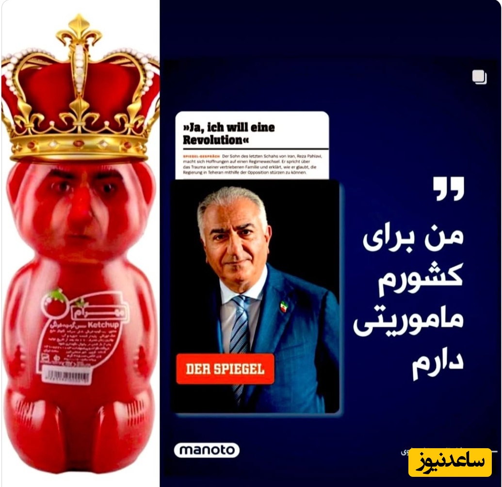 پسرِ فرح معروف به سس خرسی! تاج پادشاهی‌اش را آماده کرده بود تا در خرابه‌ای تهران بر سرش بگذارد!