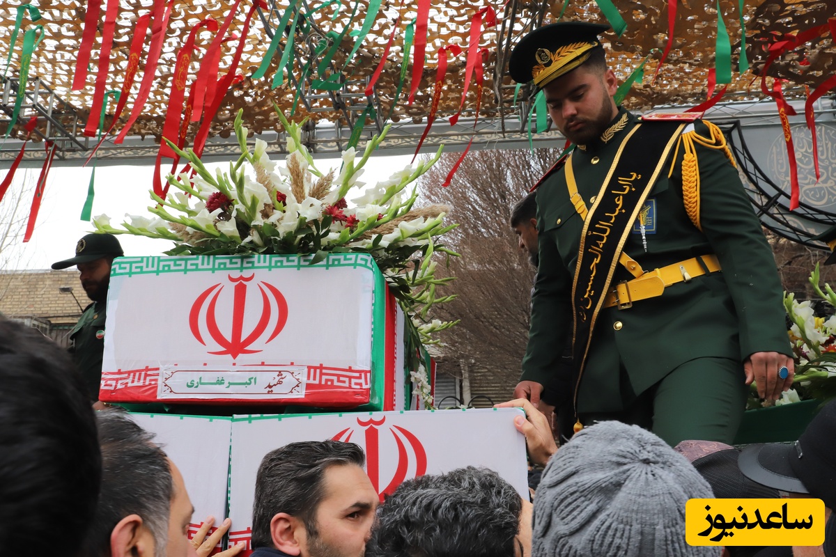 آیین تشییع پیکرهای مطهر شهدای اقتدار آذربایجان شرقی