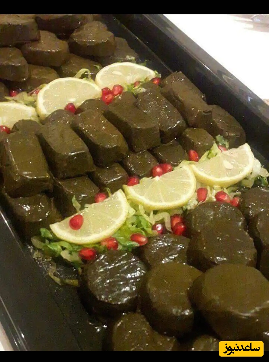 تزیین غذای ایرانی