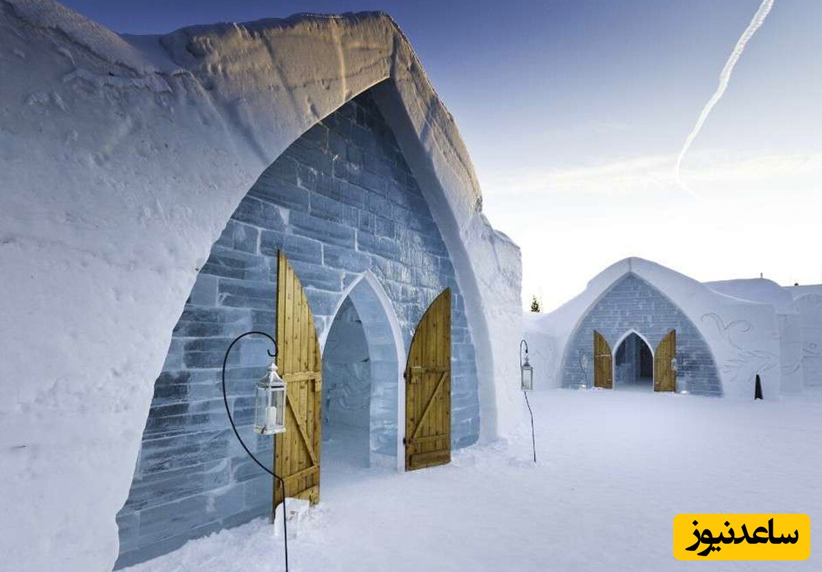 زیباترین هتل‌های یخی و برفی جهان