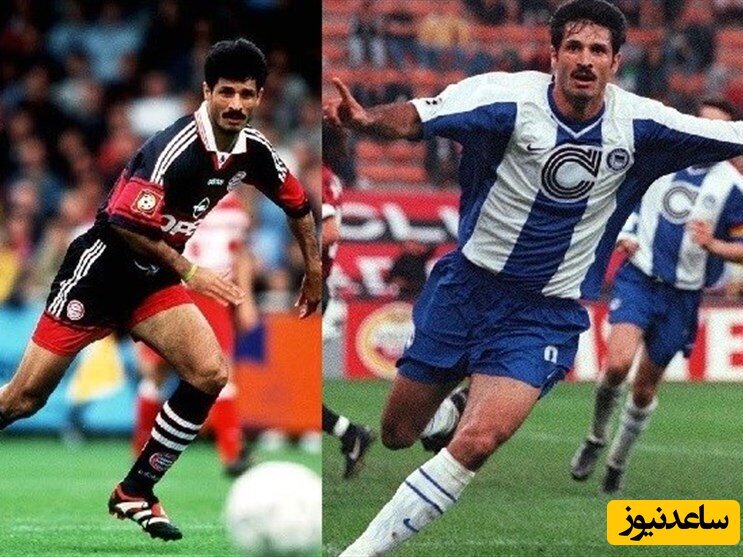 عکس علی دایی و رونالدو