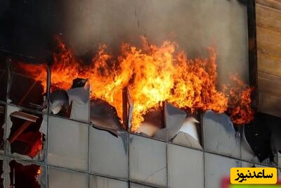 ببینید| لحظه شعله گرفتن آتش در بازار بزرگ درگهان قشم/ بعد از مجتمع نور اینبار بازار دو دلفین طعمه آتش شد/+ جزییات