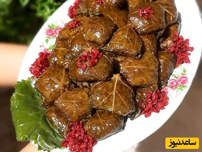 آشپزی سه سوته ؛ طرز تهیه‌ی دلمه برگ مو خوشمزه با نکات طلایی در پخت