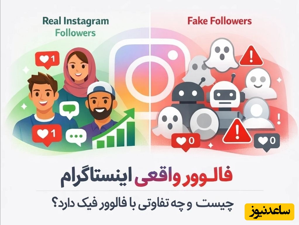 تفاوت فالوور واقعی و فیک در اینستاگرام + کدام بهتر است ؟