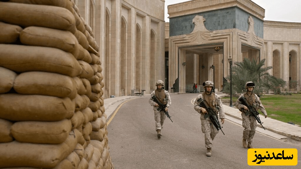 سفارت آمریکا در بغداد هدف قرار گرفت + فیلم؛ غرب آسیا گورستان آمریکایی‌ها خواهد شد