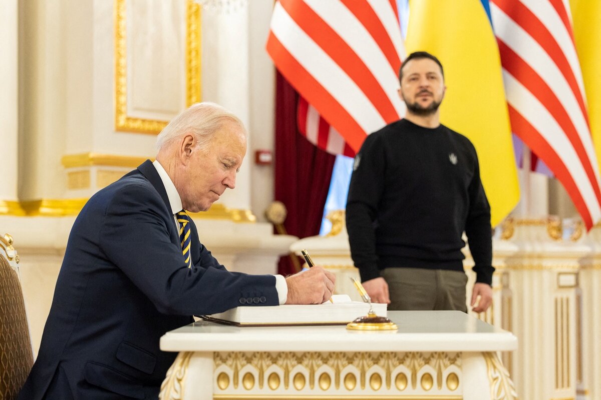 پیامدهای سفر رئیس جمهور آمریکا به اوکراین