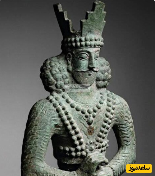 گردنبند زرین ساسانی/ اثری نایاب و پر زرق و برق از دل تاریخ با طراحی خاص و چشم‌نواز! +ویدیو