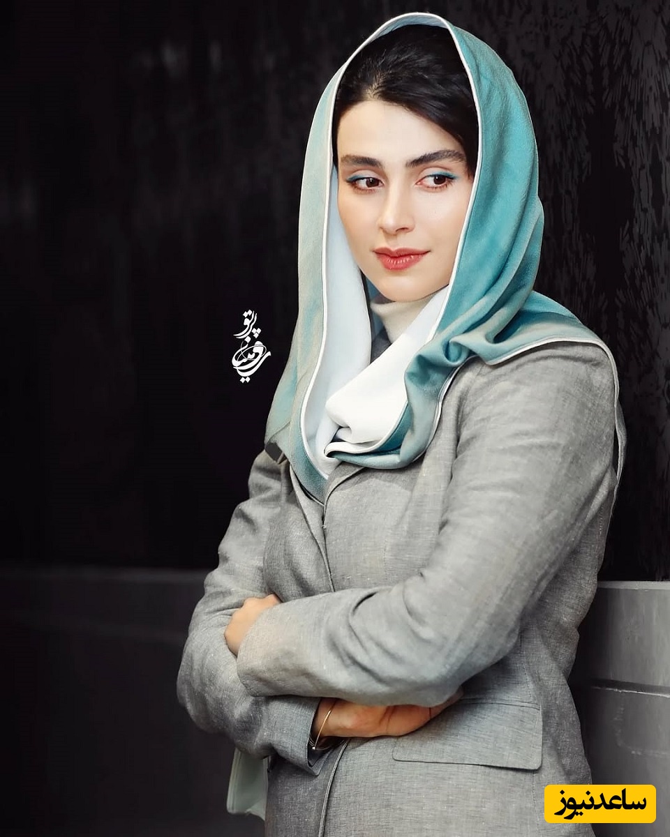 لاله مرزبان یه وری شد 🥴/ لبخند ملیح و دلگشای لاله مرزبان جذابیتش رو دوچندان کرد😍