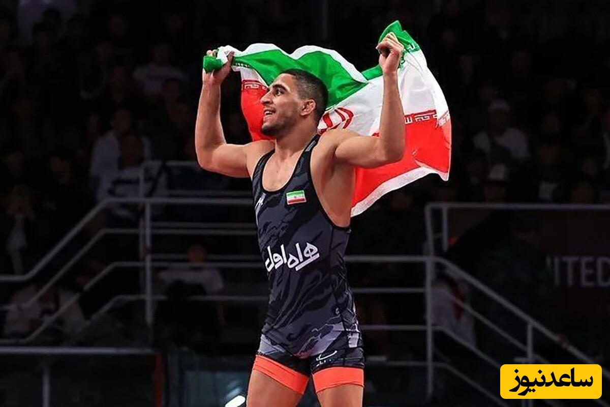 صحنه ای عرفانی از کشتی گیر ایرانی ؛ رحمان عموزاد تحسین جهان را برانگیخت