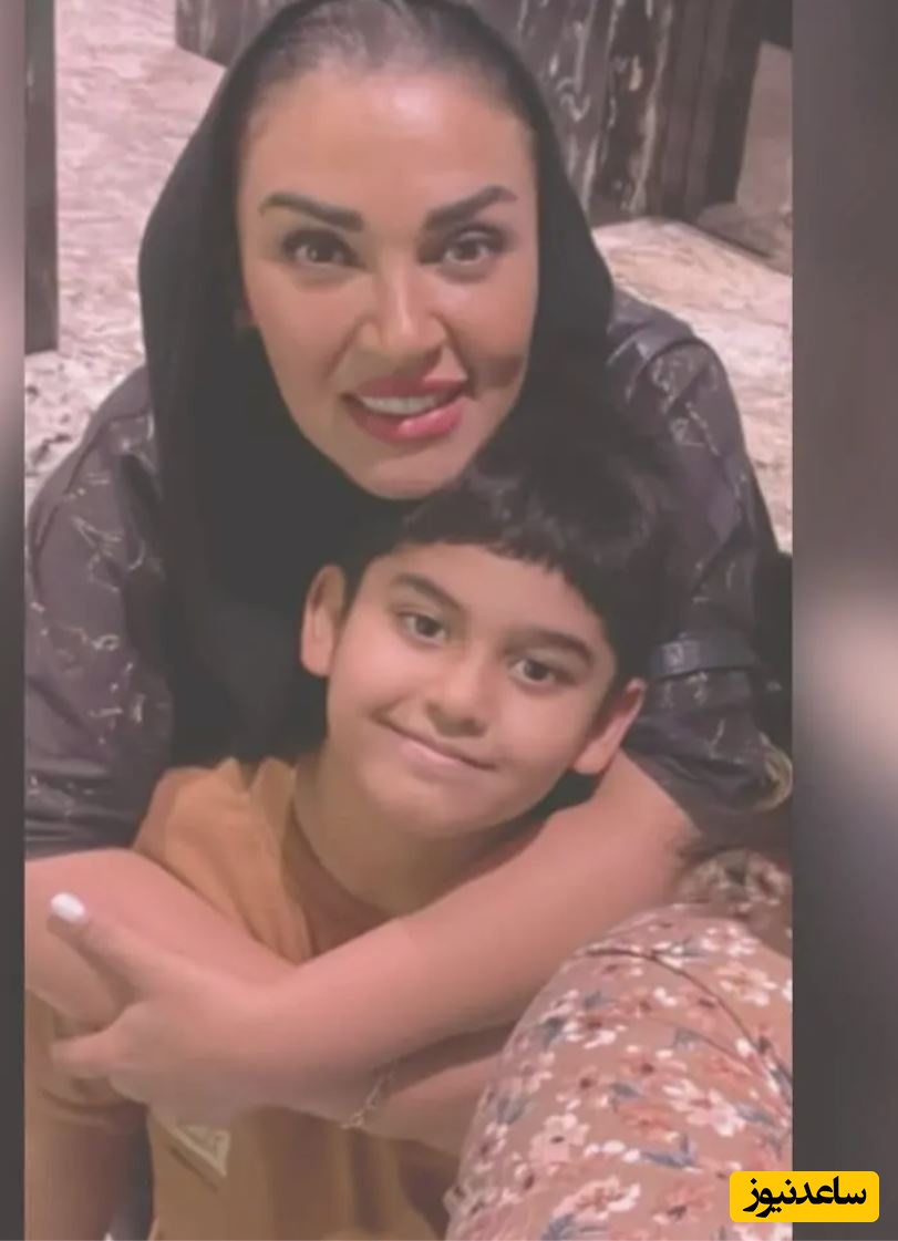 زیبا بروفه و پسرش