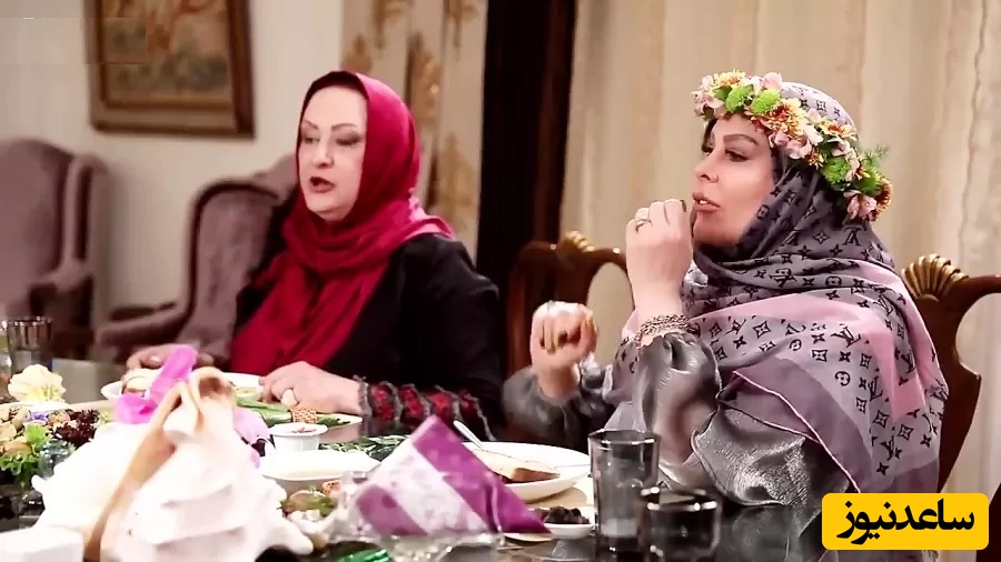 مریم امیرجلالی خطاب به فلور نظری: گیاهخواری مالِ بُزه؛ من چون عاشق غذام هیچوقت شکمم رو با سبزی و سالاد و گندم سیر نمی‌کنم+ویدیو
