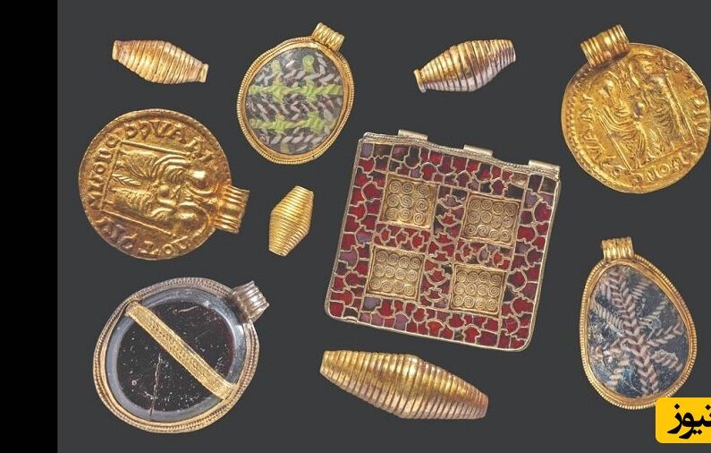 باستان‌شناسان در حال کار هستند تا مشخص کنند سکه‌های گردنبند، سکه‌های رومی بودند یا تقلیدی
