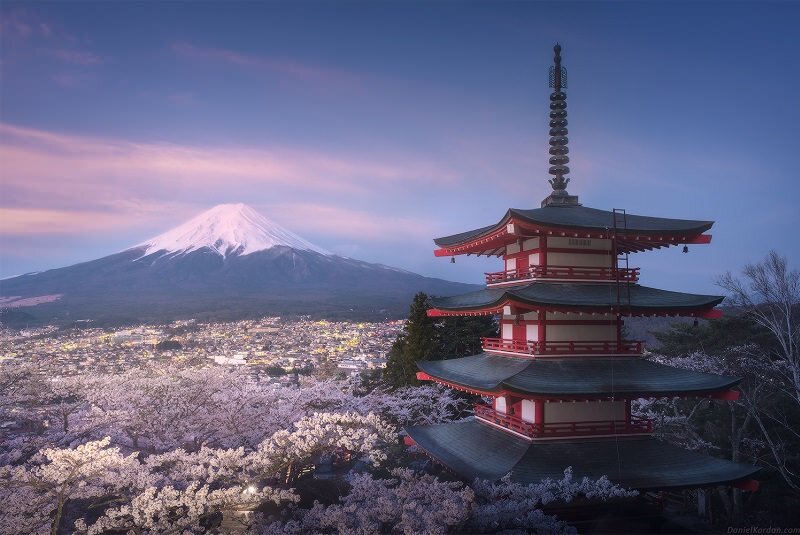 کوه فوجی ژاپن و جاذبه های آن!