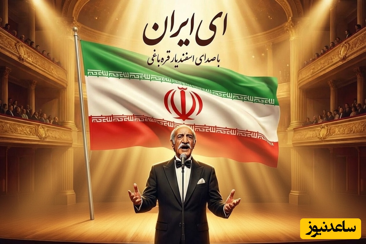 (ویدیو) یادی کنیم از اجرای جاودان و احساسی تصنیف «ای ایران ای مرز پر گهر» با شعر حسین گل‌گلاب و صدای ماندگار استاد اسفندیار قره باغی