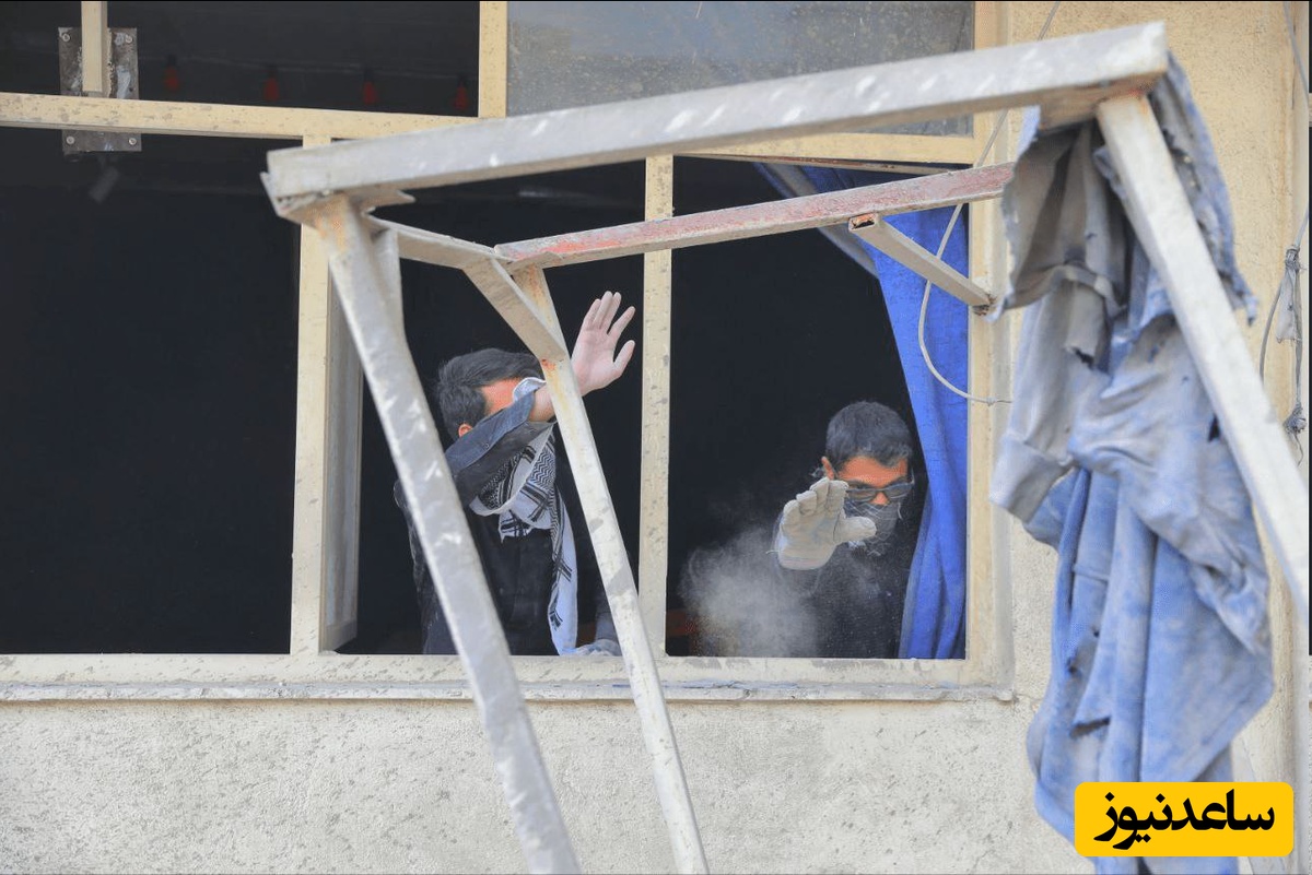 عملیات پاکسازی منازل آسیب‌دیده