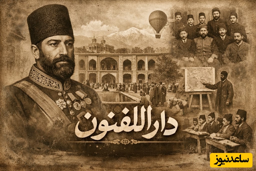 وقتی آموزش مدرن 174 سال پیش وارد ایران شد؛ تصاویر کمتر دیده‌شده از دارالفنون در عصر قاجار