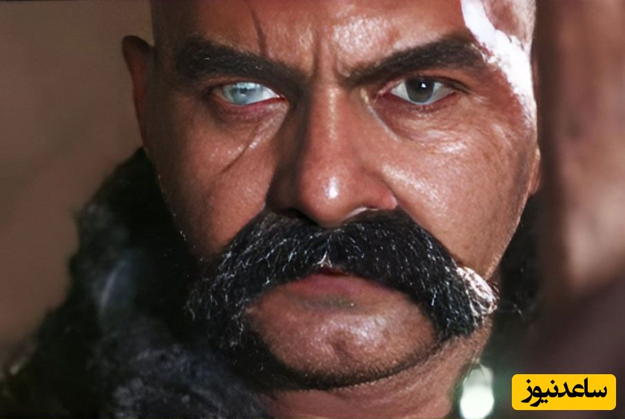 گریم سخت و سنگین زهرمارخان سریال "گیلدخت"، امین میری، برای بازی در نقش داعش+عکس