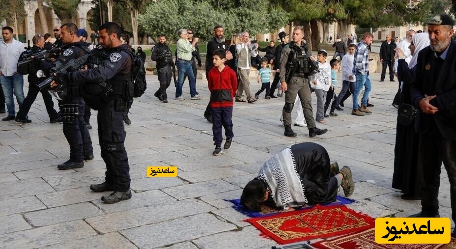 یورش شهرک نشینان به مسجد الاقصی+ عکس