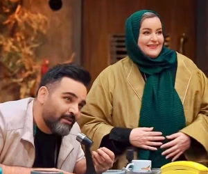 نعیمه نظام‌دوست ول کنِ علیخانی نیست؛ وقتی نون خامه‌ایِ سینما جواب همه سوالهای نیما شعبان‌نژاد رو با اسم«احسان» داد😂+ ویدیو