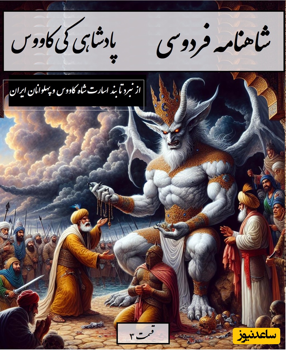 شاهنامه خوانی با ساعدنیوز: از نبرد تا شاه کاووس و پهلوانان ایران در بند اسارت/ پادشاهی کی‌کاووس- بخش 3؛ چو زال سپهبد ز پهلو برفت + متن صوتی و معنی اشعار