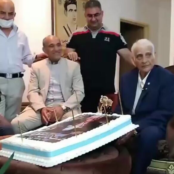 امامعلی حبیبی و جشن تولد 92 سالگی