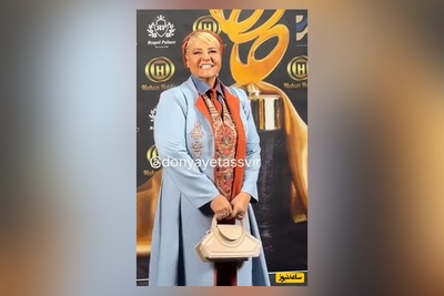 ویدئو/درخشش رابعه اسکویی در جشن حافظ با استایل کلاسیک مینمیال/ اصیل، باوقار و ایرانی پسند