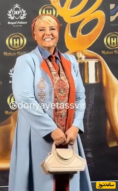 ویدئو/درخشش رابعه اسکویی در جشن حافظ با استایل کلاسیک مینمیال/ اصیل، باوقار و ایرانی پسند