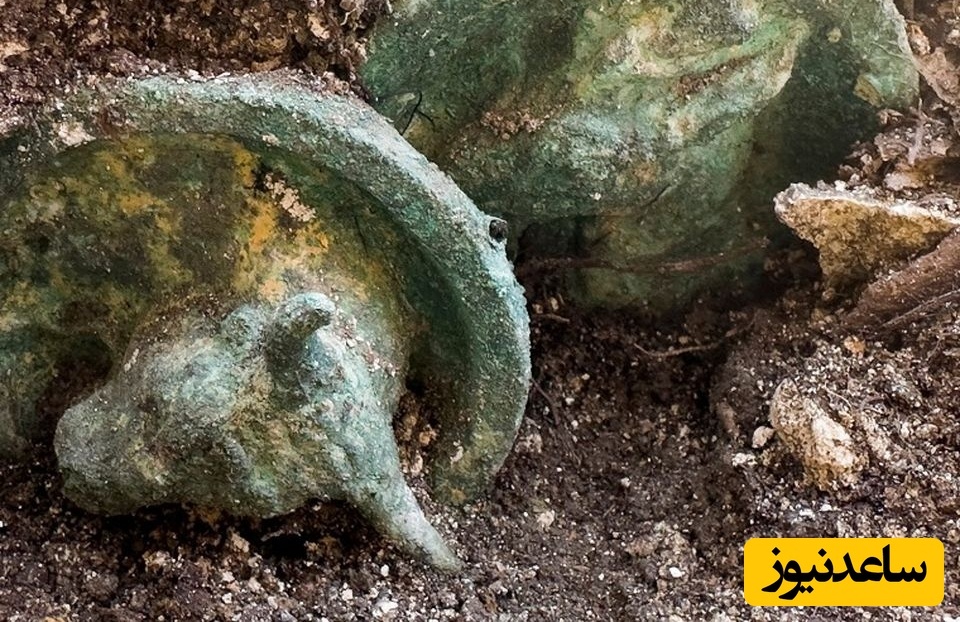 «گنج مقبرۀ جنگجو و اسبش» در جریان عملیات کابل‌گذاری از زیر خاک بیرون آمد