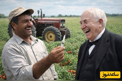 خلاقیت خنده‌دار"کشاورز ایرانی" در سیستم برق کشی با آمپول تاریخ ساز شد/ تن ادیسون بدجور تو گور لرزید🤣