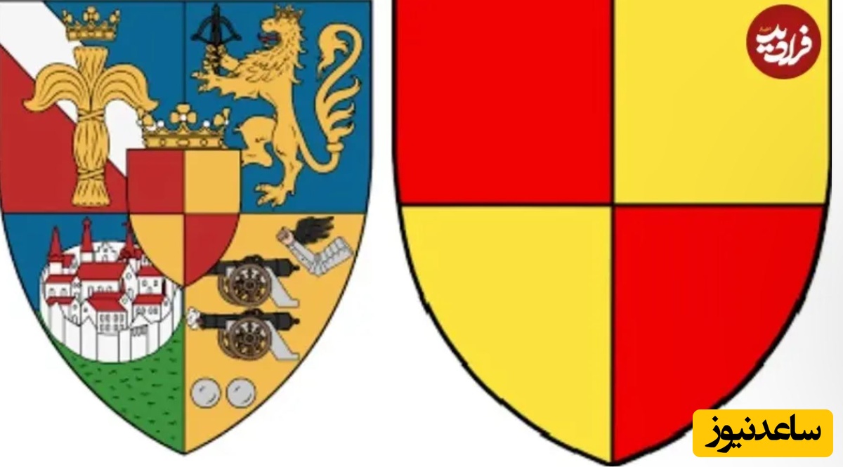 نمونه‌هایی از نشان‌های خانوادگی رایج خاندان تات. سنگ نشان شوالیه که در ویبورگ کشف شده و دارای حکاکی کلاه‌خود و پر است، احتمالاً بازتاب یک گونه منحصربه‌فرد منطقه‌ای در قرن پانزدهم است که با این نسخه‌های استاندارد تفاوت دارد