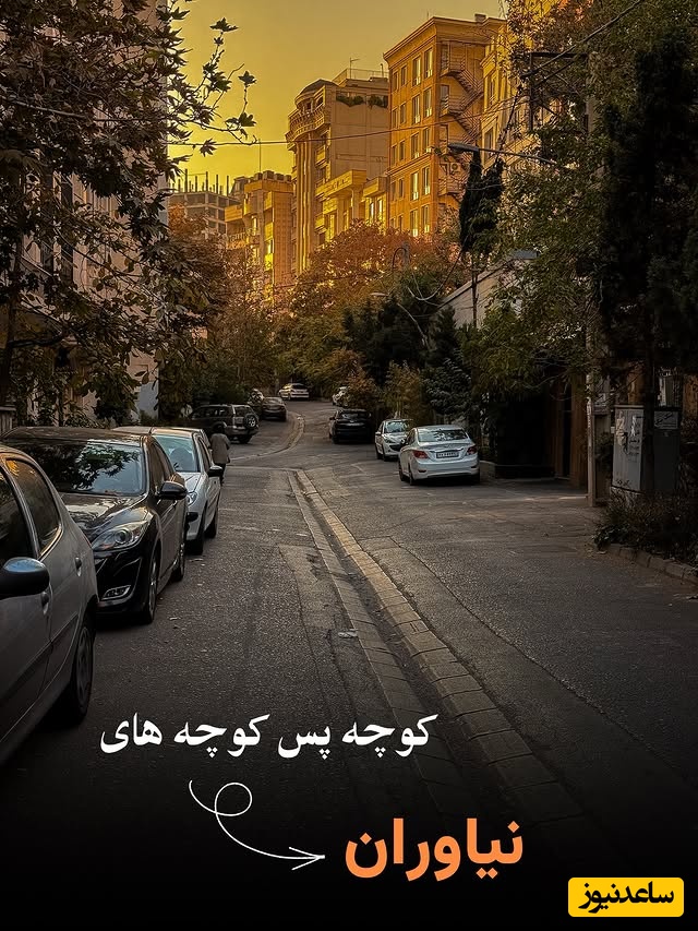 قدم‌زدن در کوچه‌های پاییزی نیاوران با معماری های خیره‌کننده و منحصربفرد در تهران که نفس را می‌گیرند!