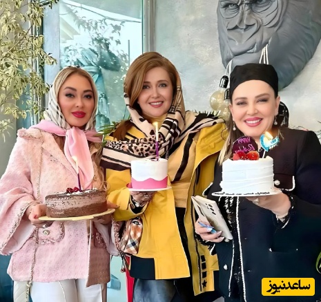 نگاهی به کیک تولد بازیگران آذرماهی با خلاقیت منحصربفرد اوستای قناد با تم مینیمال، سینما، برگ های پاییزی و... / لیلا بلوکات، سینا مهراد، بهاره رهنما، الهام حمیدی، زیبا کرمعلی