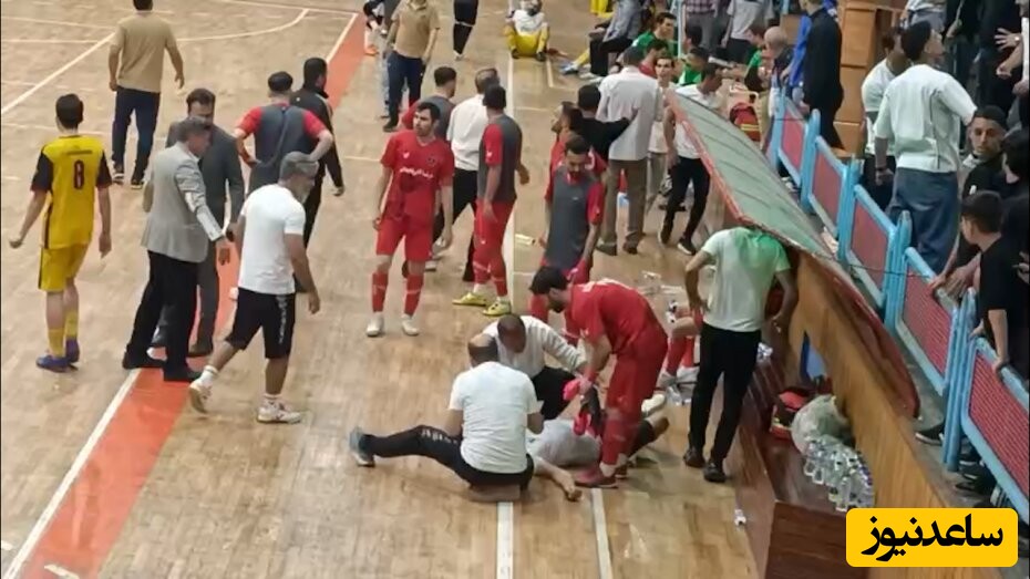 اتفاق عجیب در ورزش ایران / مربی لیگ یکی روی نیمکت غش کرد!