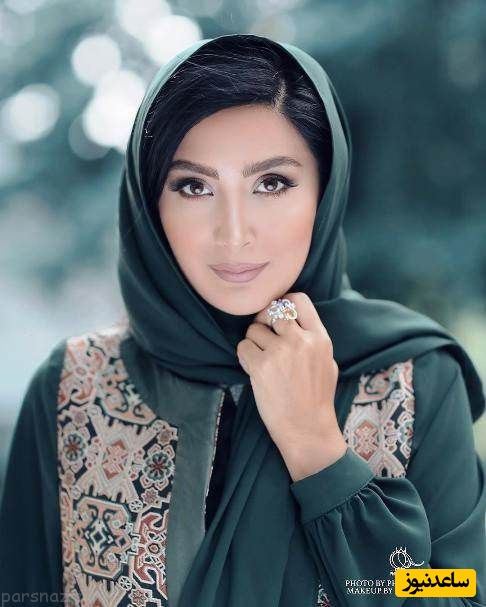 نگاهی به مانتو سبز درباری مریم معصومی بازیگر قد بلند ایرانی +عکس/ چه استایلی ، چه رنگی