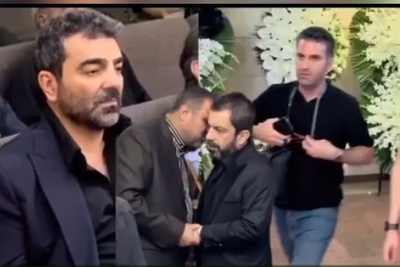 سنگ‌تمام بینظیر کمدین‌ها در مراسم ختم پدر عباس جمشیدی‌فر؛ از حضور هوتن شکیبا، بهنام تشکر و... تا تاج گل اعیانی رضا عطاران و مجید صالحی برای تسلیت و همدردی+فیلم