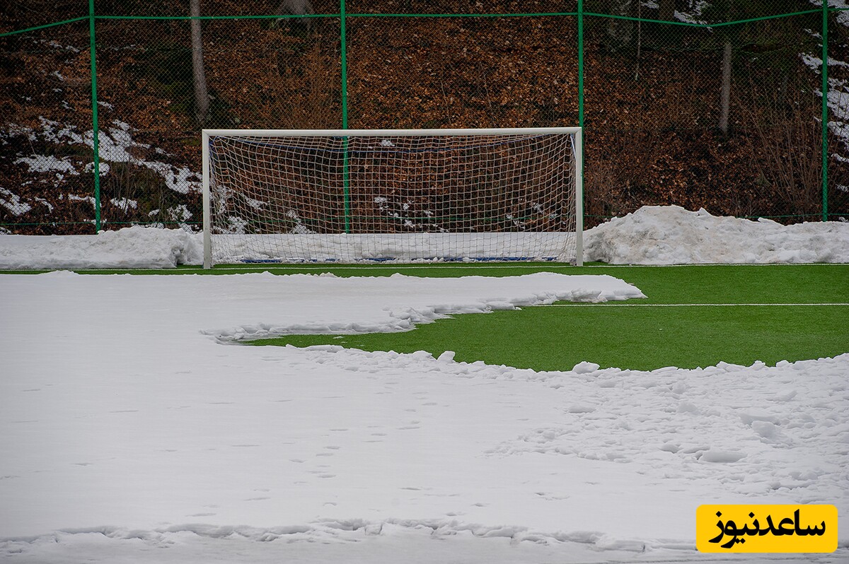 لغو شدن بازی های دربی در تهران به دلیل بارش برف